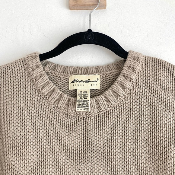 90s Eddie Bauer cotton crewneck - Picture 6 of 8